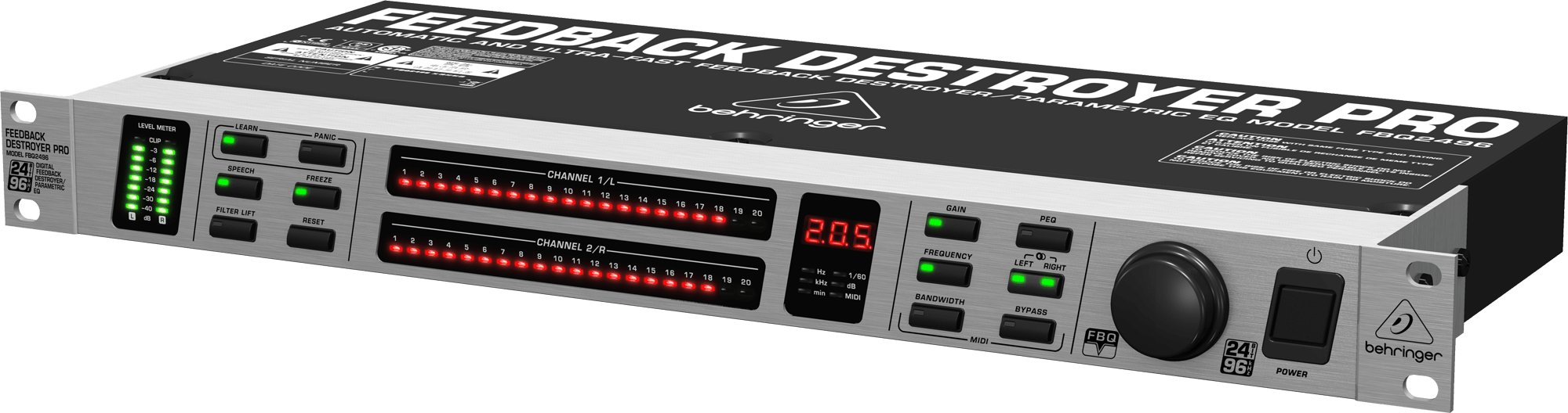 behringer feedback destroyer pro fbq2496