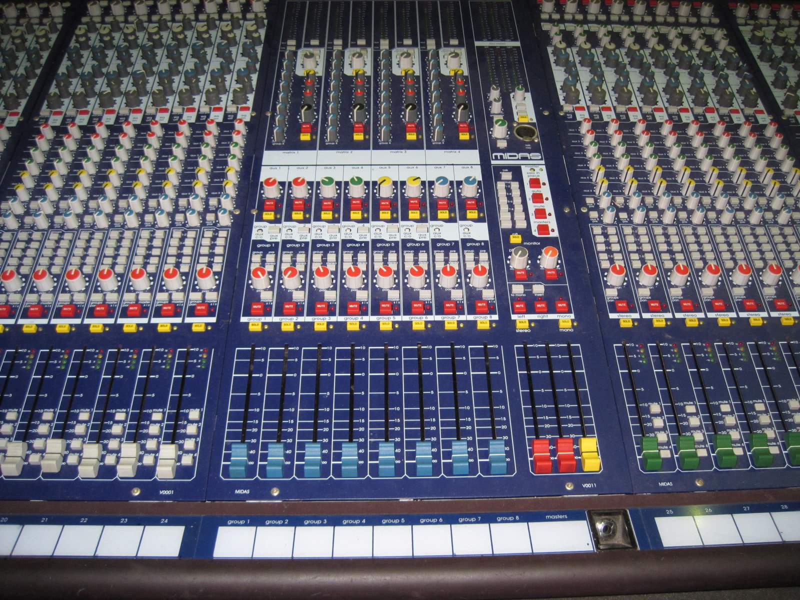 Midas Verona 480 48 Channel Mixing Console Used Zeo Brothers