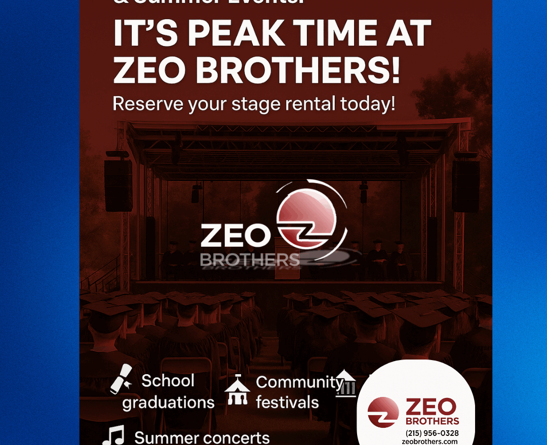 Graduation Season & Summer Events: Keep the Energy Going with Zeo Brothers!